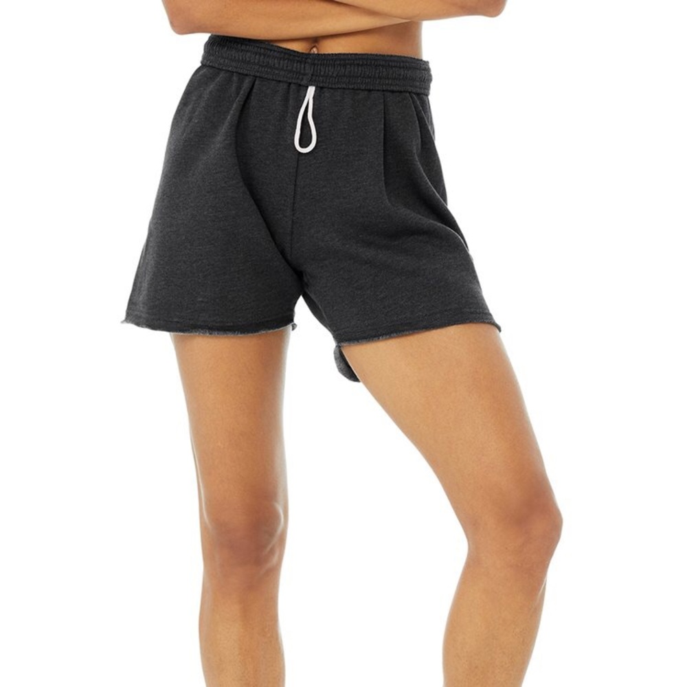 All Yoga gym sweat short black drawstring
